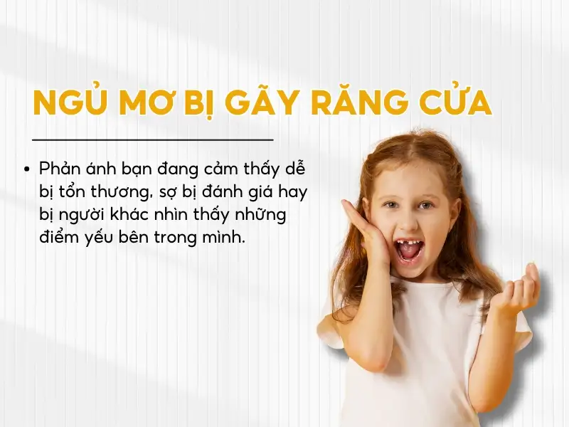 mơ bị rụng nhiều răng