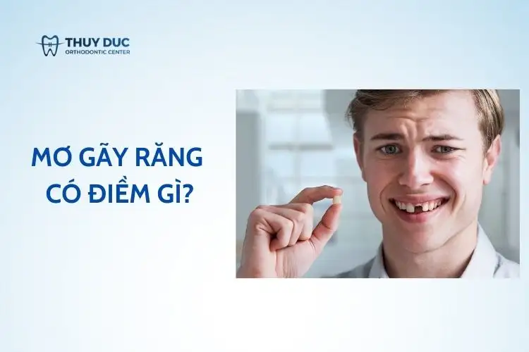 nằm mơ gãy răng hàm