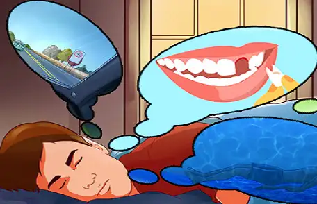 mơ mình bị gãy răng