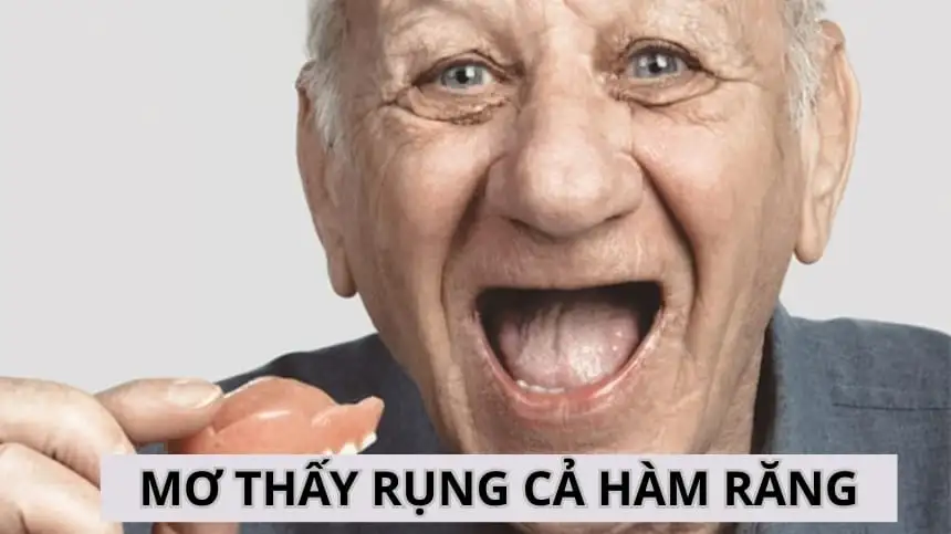 {giấc mơ rụng răng hàm trên}